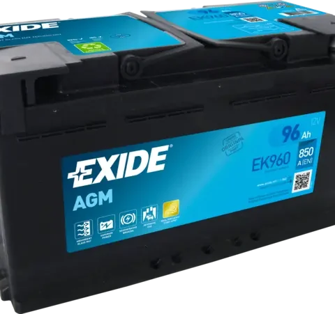 Baterie de pornire EXIDE EK960 — AUDI Q8 (4MN, 4MT) 55 TFSI e quattro 2021