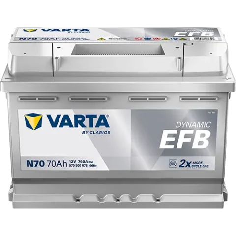 Baterie de pornire VARTA 570500076K262 — FORD FOCUS IV (HN) 2.0 EcoBlue 2020