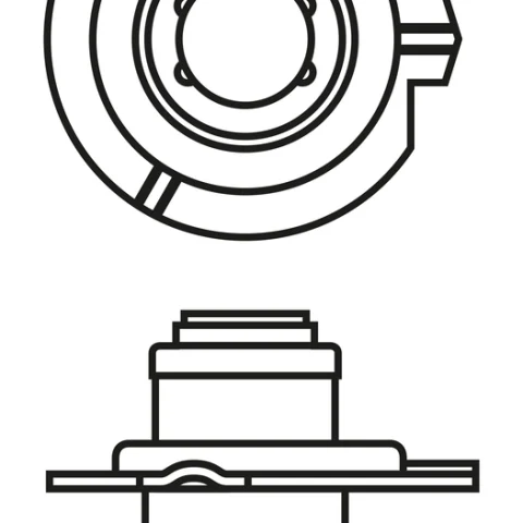 Bec, far principal BOSCH 1 987 301 153 — Dacia Logan