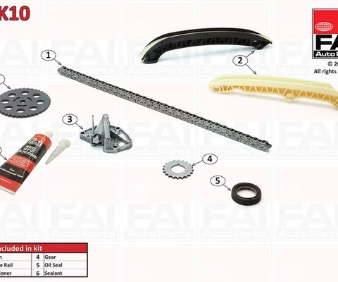 chit lant de distributie FAI AutoParts TCK10 — Skoda Fabia