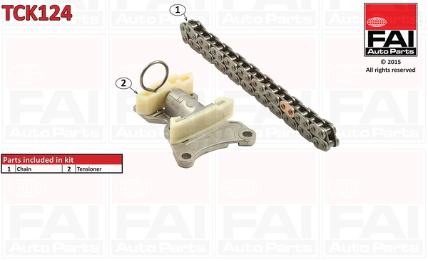 chit lant de distributie FAI AutoParts TCK124 — VW Passat