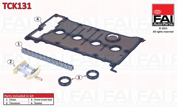 chit lant de distributie FAI AutoParts TCK131 — VW Passat
