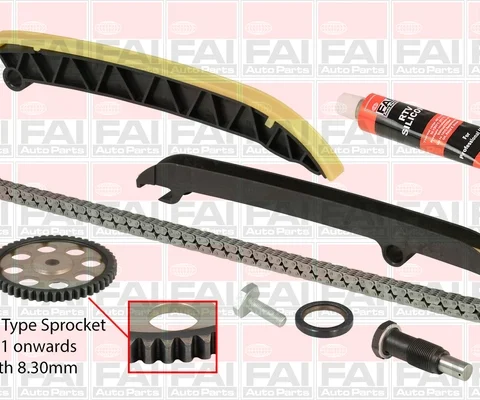 chit lant de distributie FAI AutoParts TCK208L — Skoda Fabia