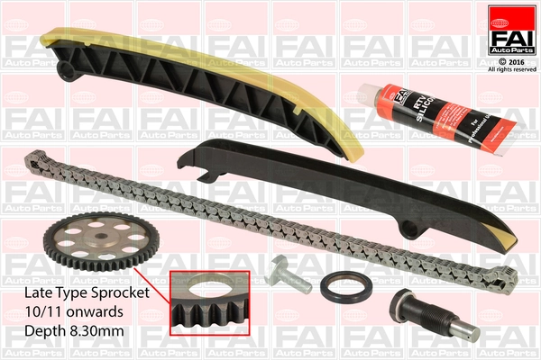 chit lant de distributie FAI AutoParts TCK208L — Skoda Fabia