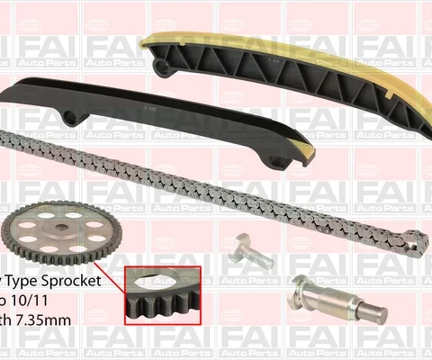 chit lant de distributie FAI AutoParts TCK208NG — Skoda Fabia