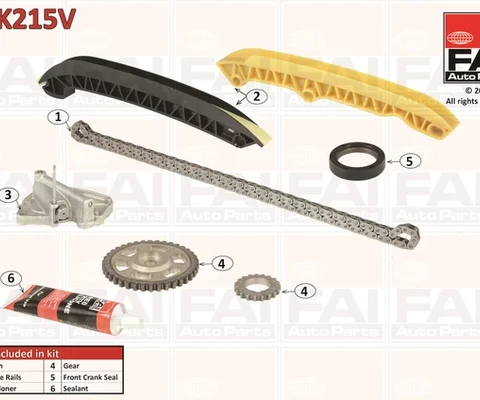 chit lant de distributie FAI AutoParts TCK215 — Skoda Fabia