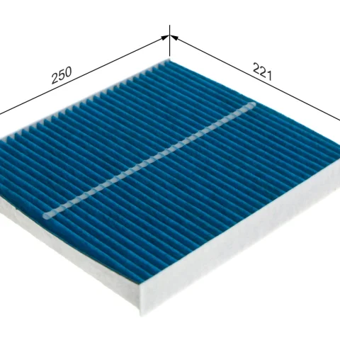 Filtru, aer habitaclu BOSCH 0 986 628 566 — Skoda Fabia