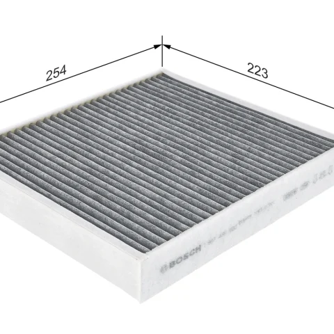 Filtru, aer habitaclu BOSCH 1 987 435 502 — Skoda Fabia