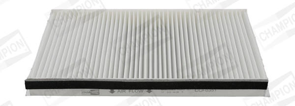 Filtru, aer habitaclu CHAMPION CCF0351 — MERCEDES-BENZ VITO / MIXTO caroserie (W639) 110 CDI (639.601, 639.603, 639.605) 2014