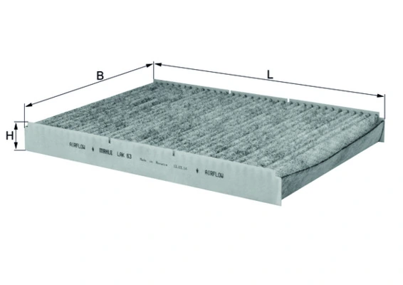 Filtru, aer habitaclu MAHLE LAK 63 — VW Passat