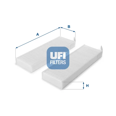 Filtru, aer habitaclu UFI 53.154.00 — PEUGEOT 508 II (FB_, FH_, F3_) 2.0 BlueHDI 180 (FHEHZR, FHEHZN) 2020