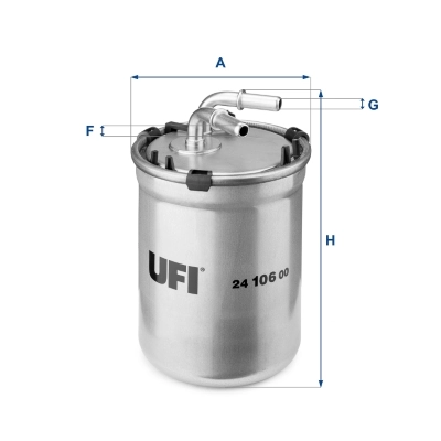 filtru combustibil UFI 24.106.00 — Skoda Fabia