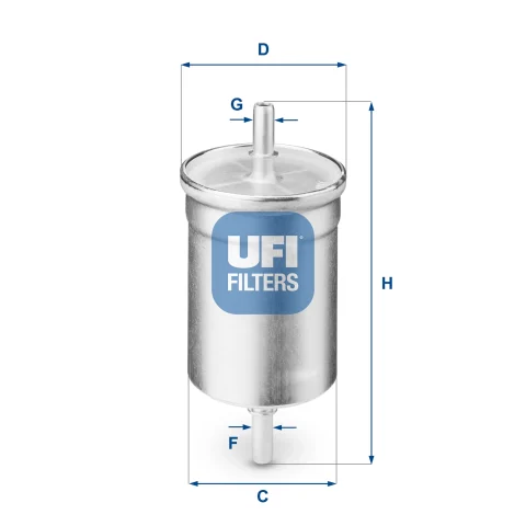 filtru combustibil UFI 31.710.00 — Dacia Logan
