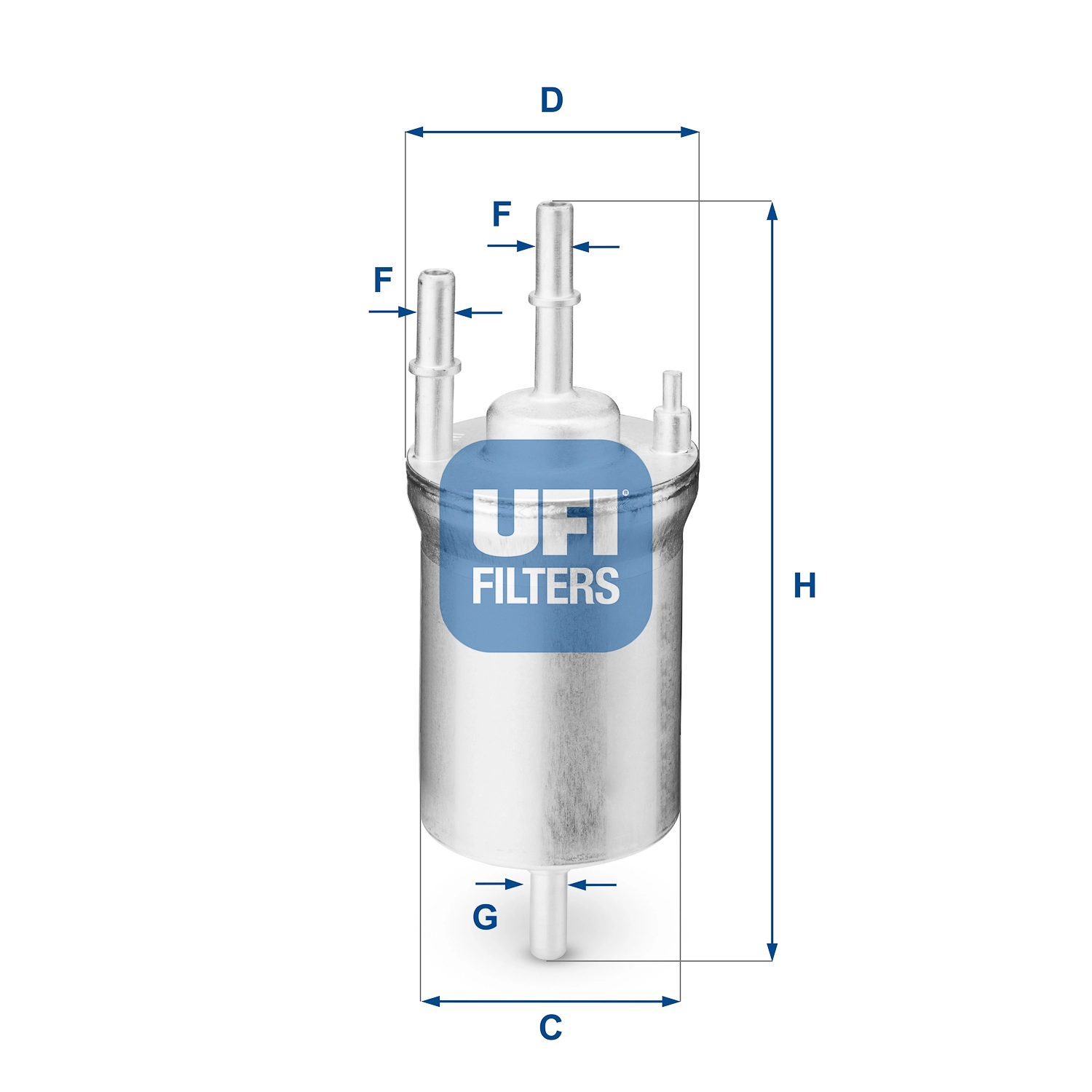 filtru combustibil UFI 31.833.00 — Skoda Fabia
