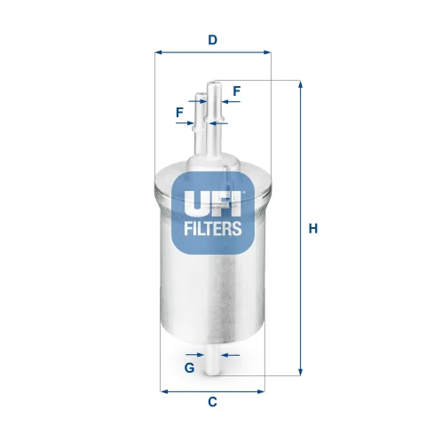 filtru combustibil UFI 31.840.00 — Skoda Fabia