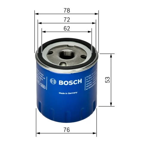 Filtru ulei BOSCH 0 451 103 336 — Dacia Logan