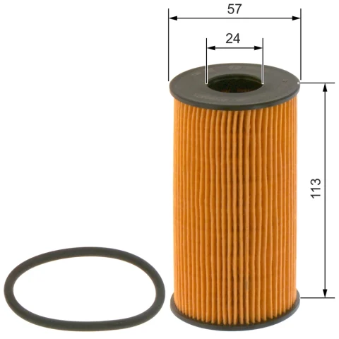 Filtru ulei BOSCH F 026 407 088 — Dacia Logan