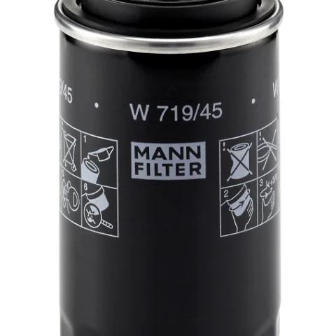 Filtru ulei MANN-FILTER W 719/45 — VW Passat