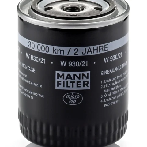 Filtru ulei MANN-FILTER W 930/21 — VW Passat