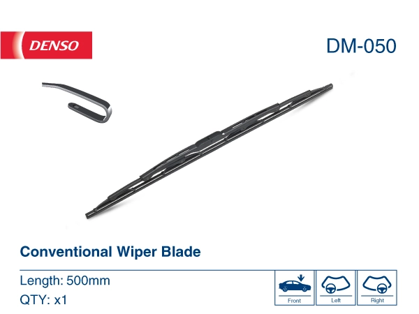 lamela stergator DENSO DM-050 — Dacia Logan