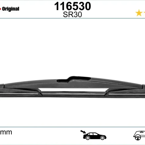 lamela stergator SWF 116530 — Dacia Logan