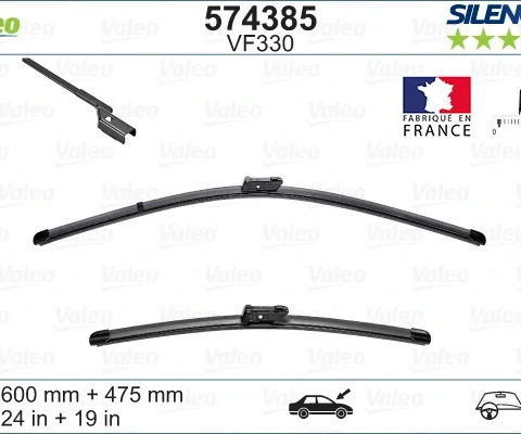 lamela stergator VALEO 574385 — VW Passat