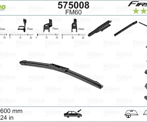 lamela stergator VALEO 575008 — VW Passat