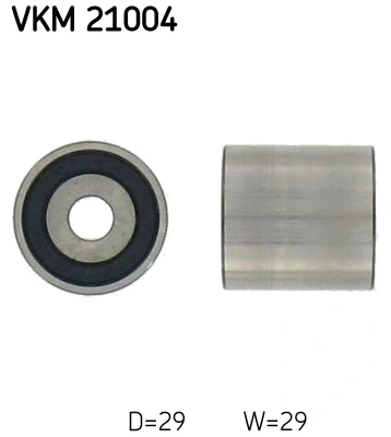 Rola ghidare/conducere, curea distributie SKF VKM 21004 — Skoda Fabia