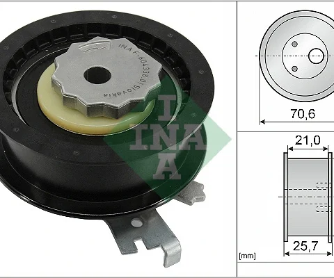 rola intinzator,curea distributie Schaeffler INA 531 0882 10 — Skoda Fabia