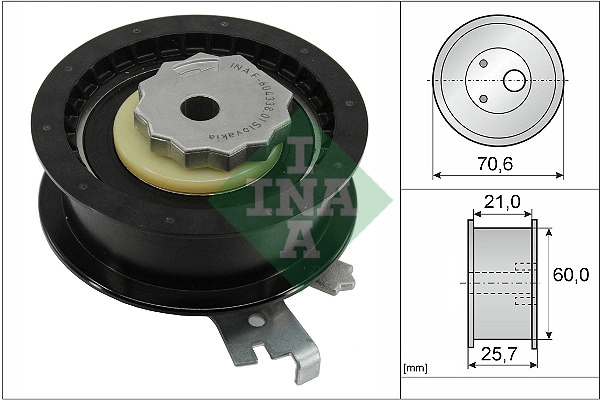 rola intinzator,curea distributie Schaeffler INA 531 0882 10 — Skoda Fabia