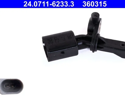 senzor,turatie roata ATE 24.0711-6233.3 — Skoda Fabia
