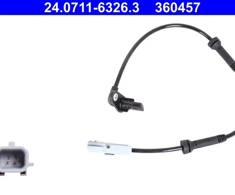 senzor,turatie roata ATE 24.0711-6326.3 — Dacia Logan
