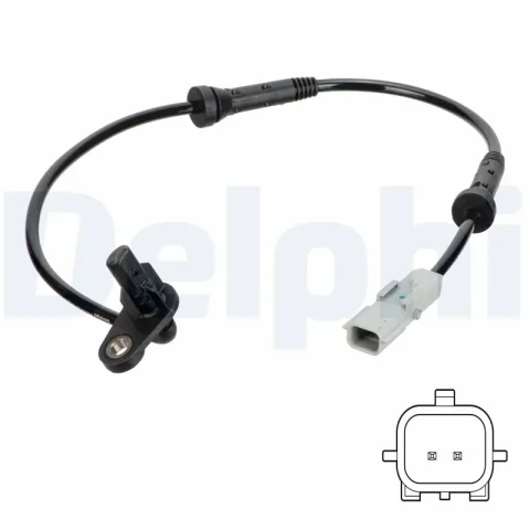 senzor,turatie roata DELPHI SS20758 — Dacia Logan