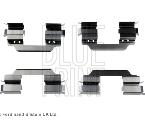 Set accesorii, placute frana BLUE PRINT ADN148601 — Dacia Logan