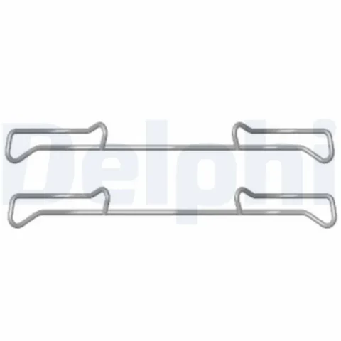 Set accesorii, placute frana DELPHI LX0436 — Skoda Fabia