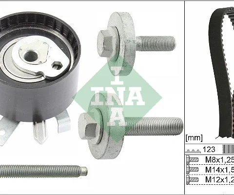 Set curea de distributie Schaeffler INA 530 0197 10 — Dacia Logan