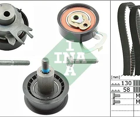 Set curea de distributie Schaeffler INA 530 0538 10 — Skoda Fabia