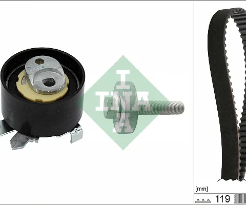 Set curea de distributie Schaeffler INA 530 0843 10 — Dacia Logan