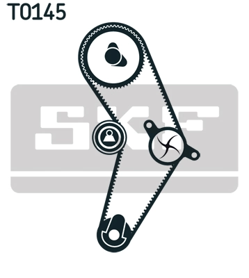 Set curea de distributie SKF VKMA 06003 — Dacia Logan