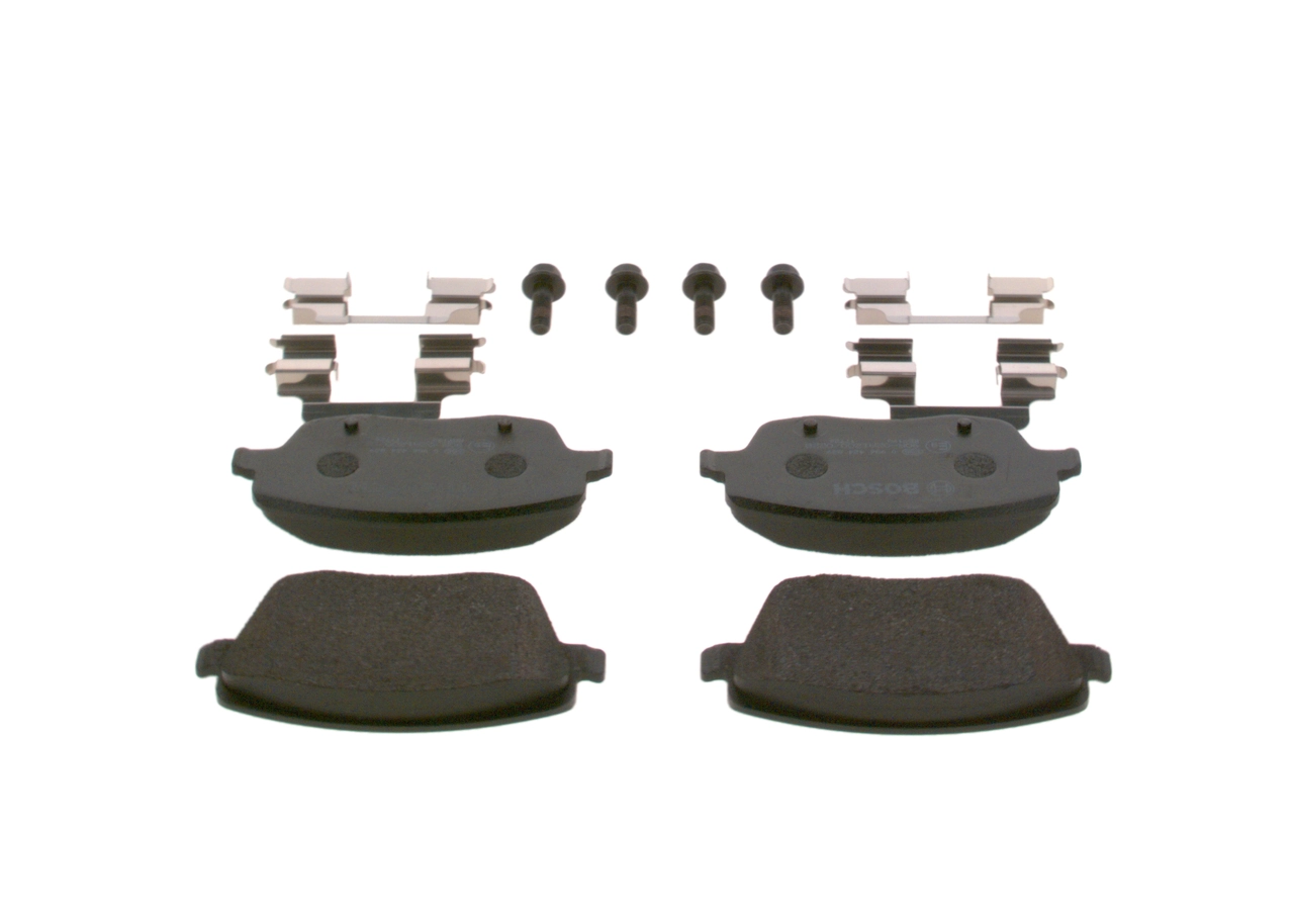 set placute frana,frana disc BOSCH 0 986 424 829 — Skoda Fabia