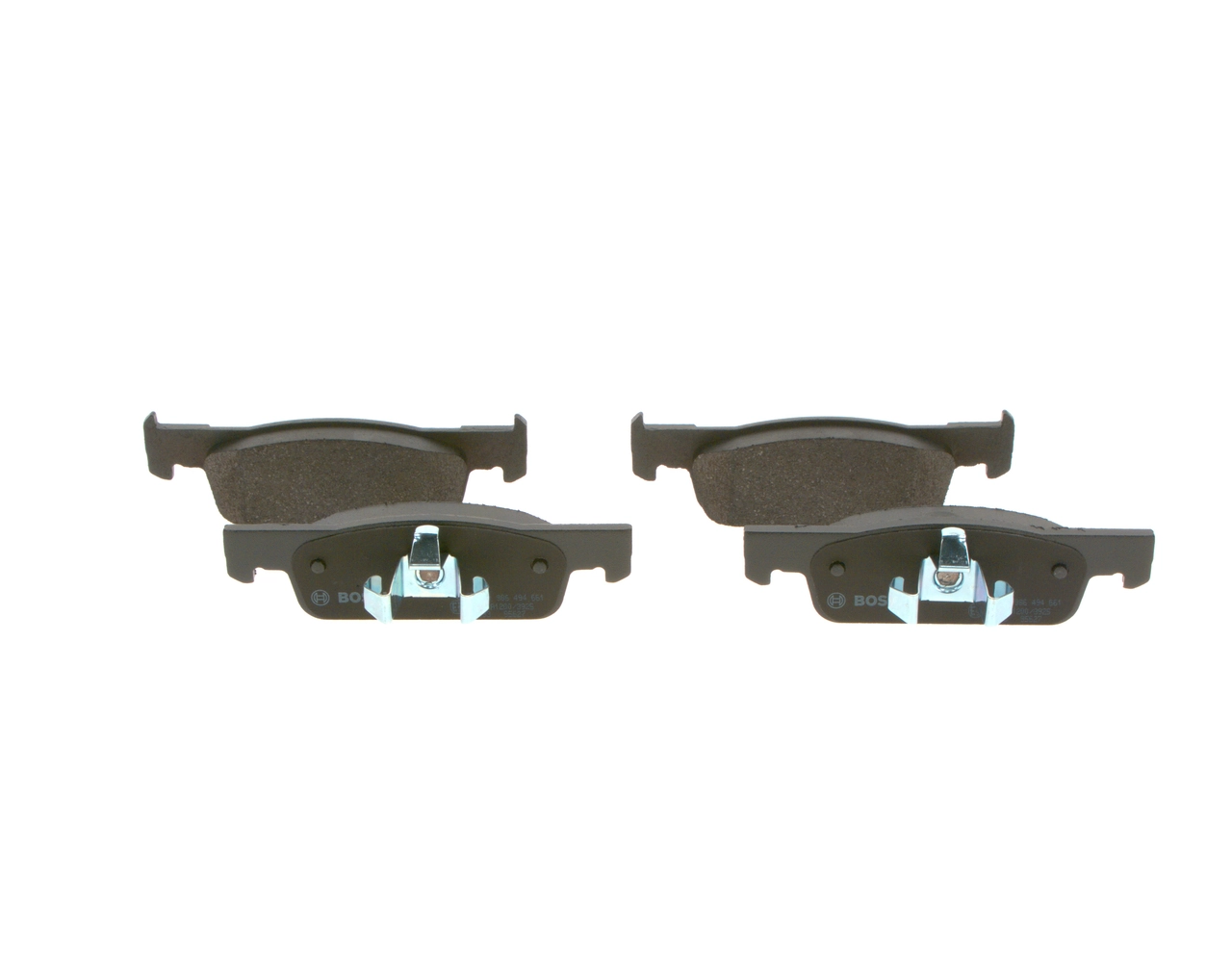 set placute frana,frana disc BOSCH 0 986 494 661 — Dacia Logan