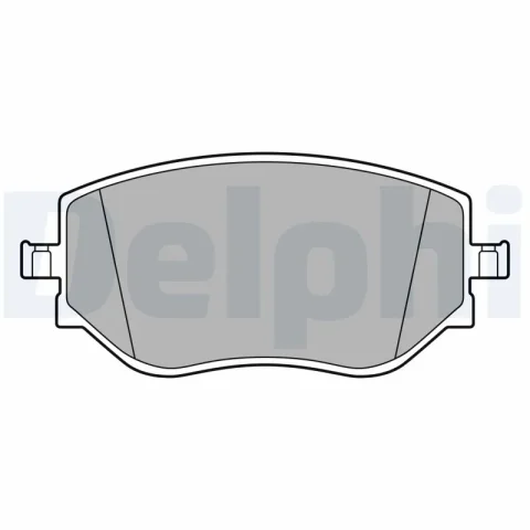 set placute frana,frana disc DELPHI LP3644 — Dacia Logan