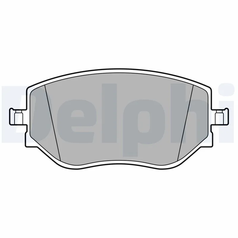 set placute frana,frana disc DELPHI LP3644 — Dacia Logan