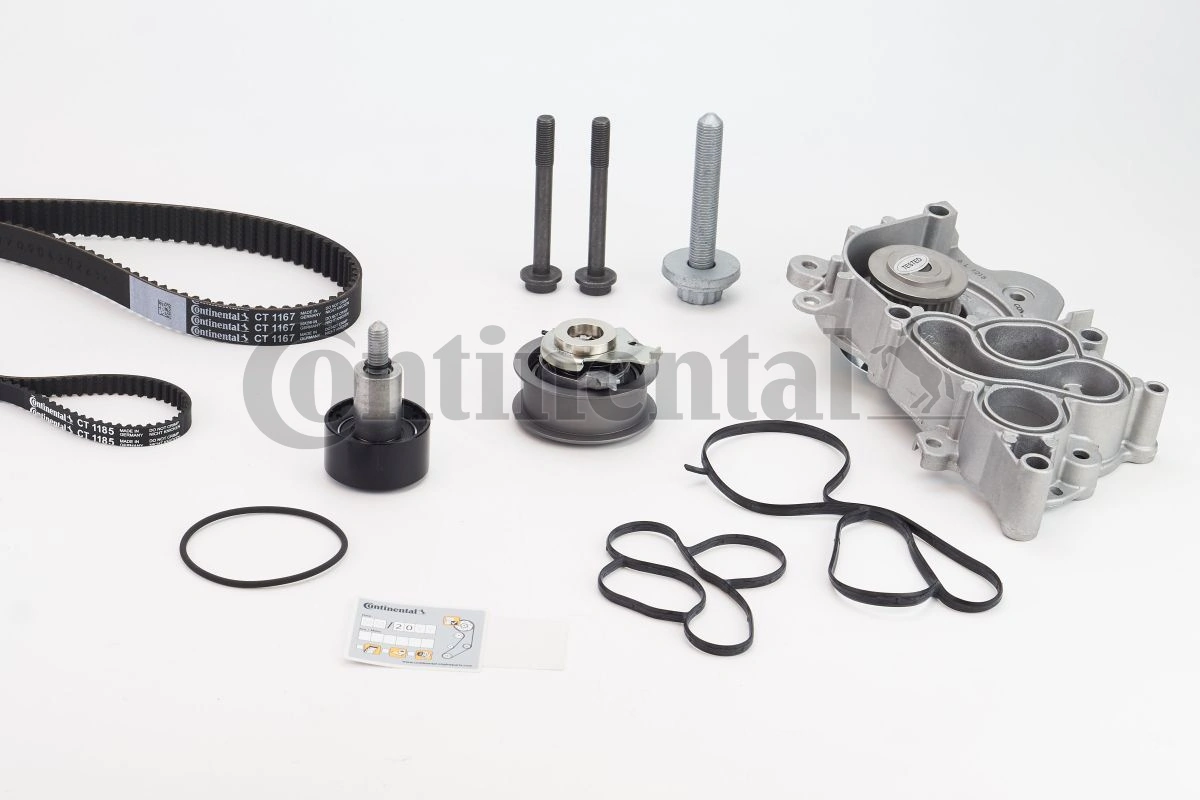Set pompa apa + curea dintata CONTINENTAL CTAM CT1167WP3PRO — Skoda Fabia