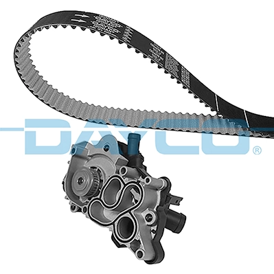 Set pompa apa + curea dintata DAYCO KTBWP12090 — Skoda Fabia