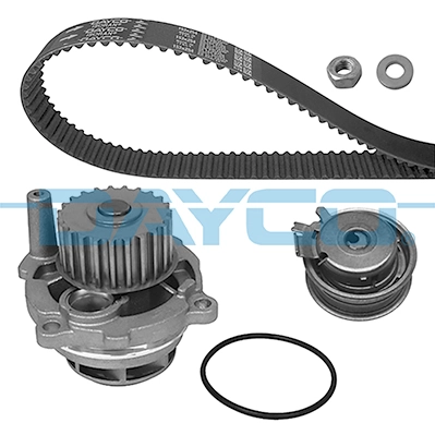 Set pompa apa + curea dintata DAYCO KTBWP2530 — VW Passat