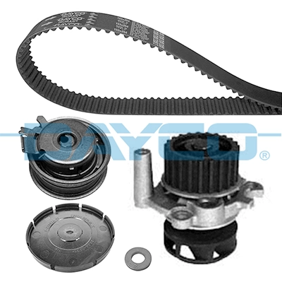 Set pompa apa + curea dintata DAYCO KTBWP2532 — VW Passat