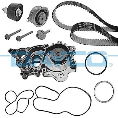 Set pompa apa + curea dintata DAYCO KTBWP8191 — Skoda Fabia