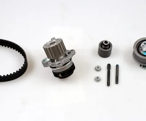 Set pompa apa + curea dintata HEPU PK05500 — VW Passat