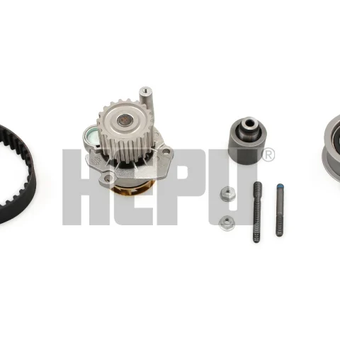 Set pompa apa + curea dintata HEPU PK05650 — VW Passat